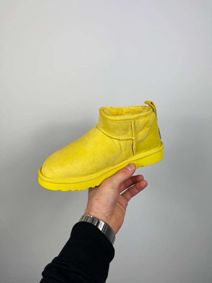 Черевики UGG Classic Ultra Mini Boot Canary Yellow