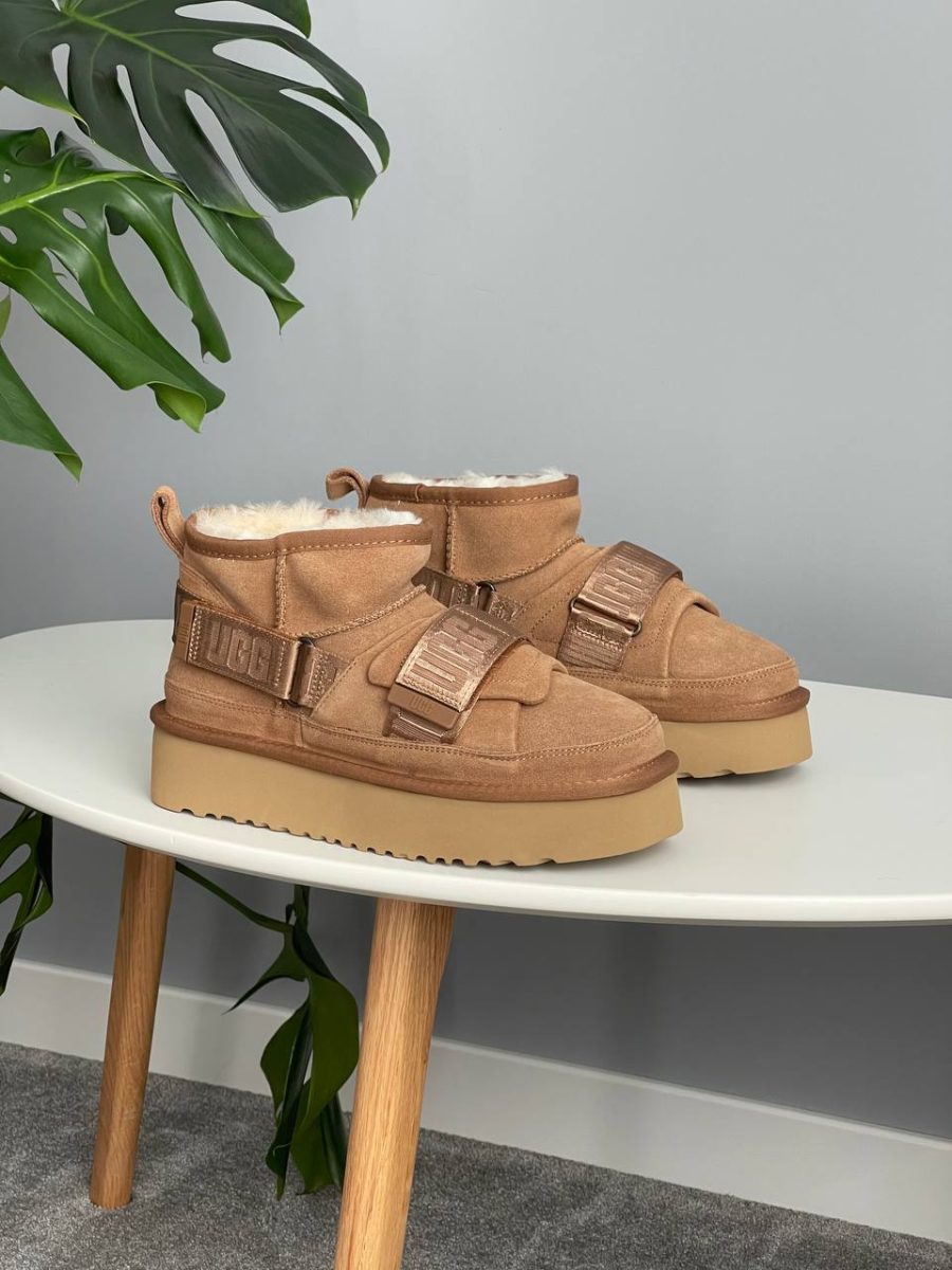 Черевики UGG Classic Ultra Mini Hybrid Boot Chestnut