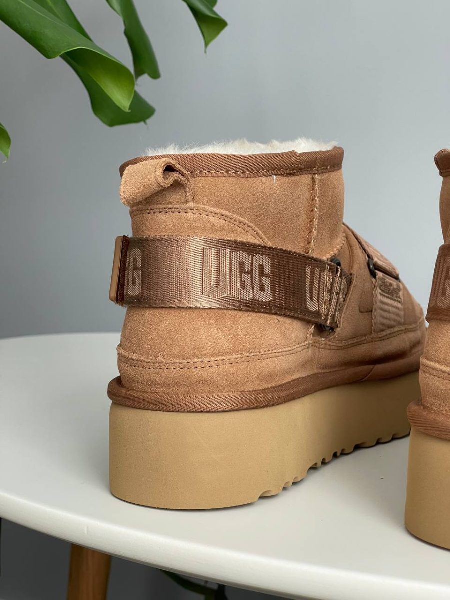 Черевики UGG Classic Ultra Mini Hybrid Boot Chestnut