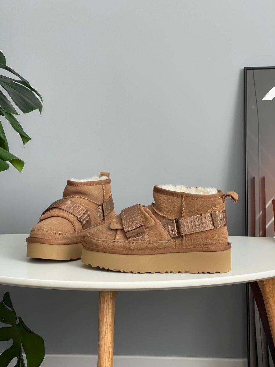Черевики UGG Classic Ultra Mini Hybrid Boot Chestnut