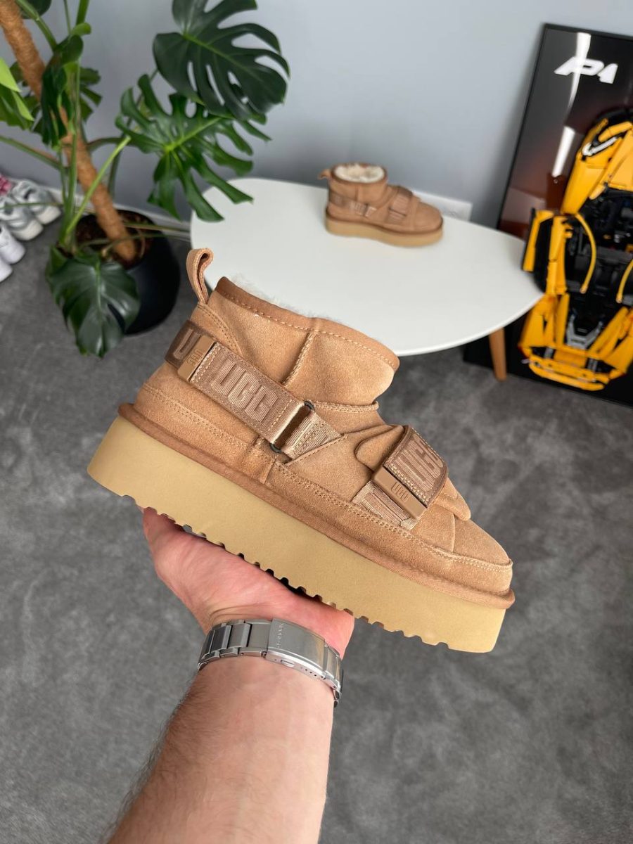 Черевики UGG Classic Ultra Mini Hybrid Boot Chestnut