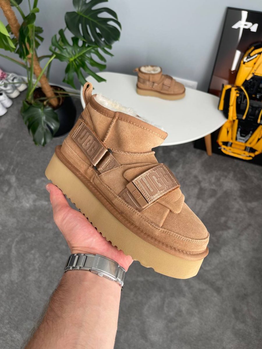 Черевики UGG Classic Ultra Mini Hybrid Boot Chestnut