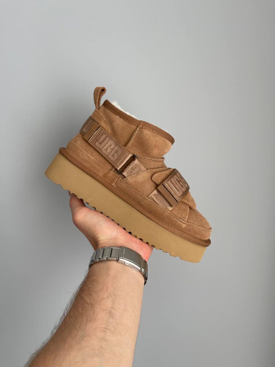 Черевики UGG Classic Ultra Mini Hybrid Boot Chestnut