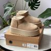 Ботинки UGG Classic Ultra Mini Platform Beige