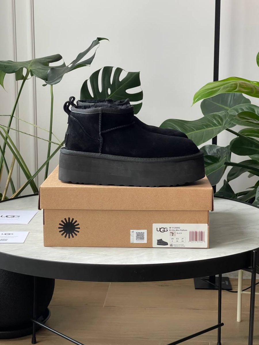 Черевики UGG Classic Ultra Mini Platform Black