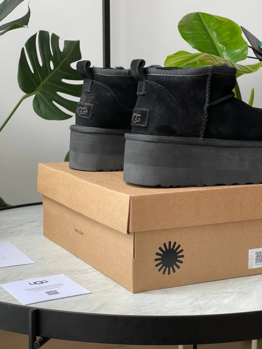 Черевики UGG Classic Ultra Mini Platform Black