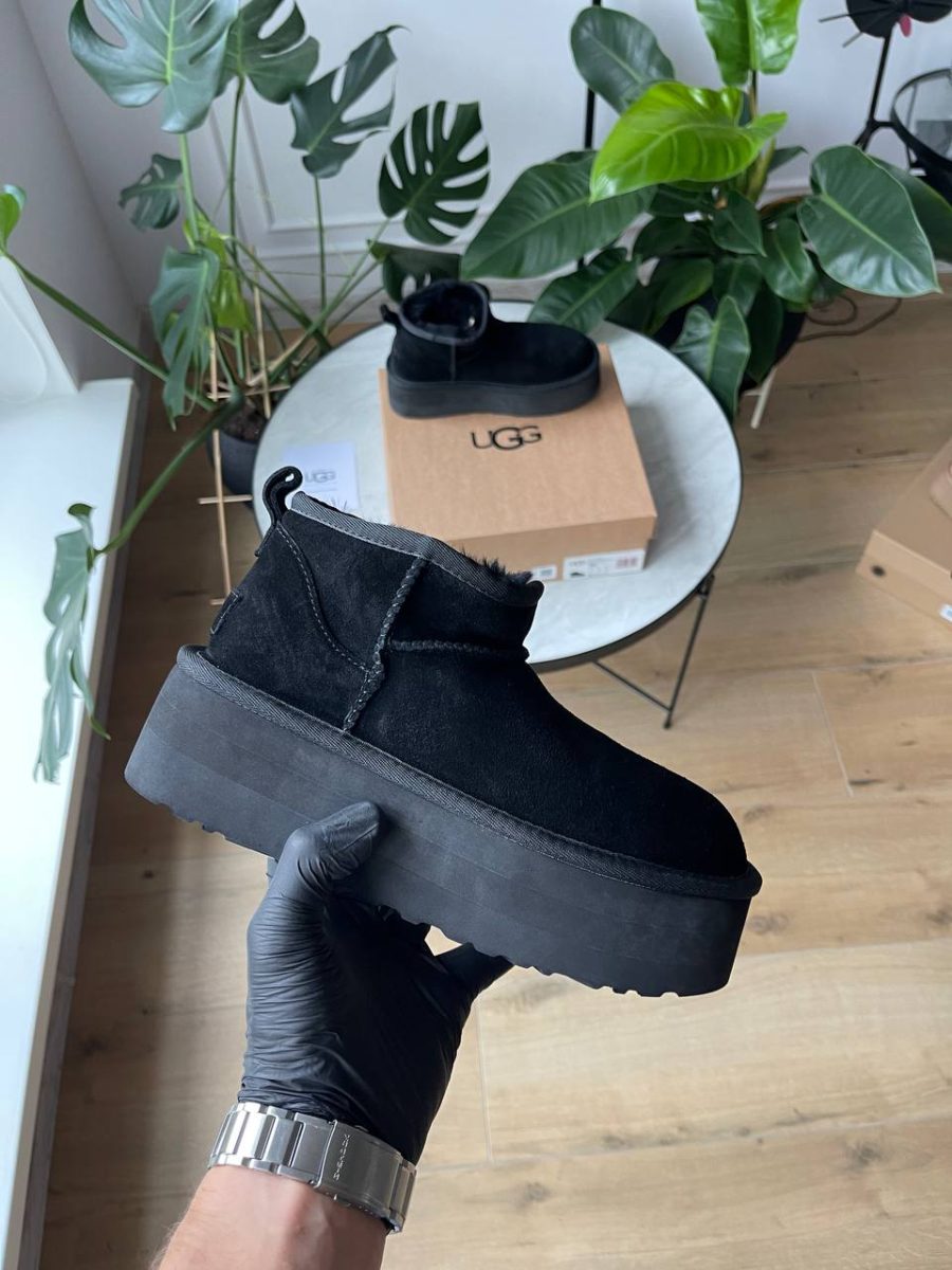 Черевики UGG Classic Ultra Mini Platform Black