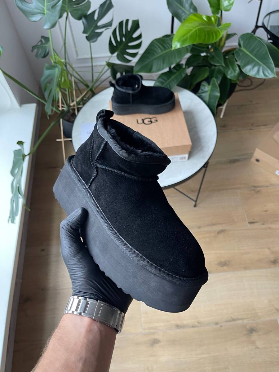 Черевики UGG Classic Ultra Mini Platform Black