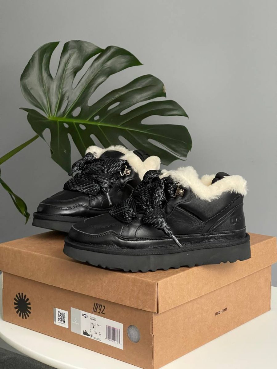 Ботинки UGG Lowmel Leather Black