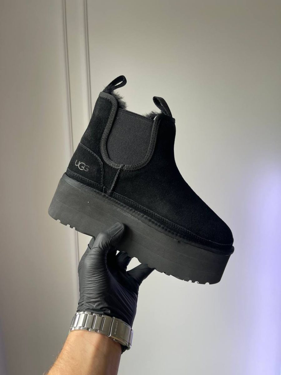 Ботинки UGG Neumel Chelsea Platform Black