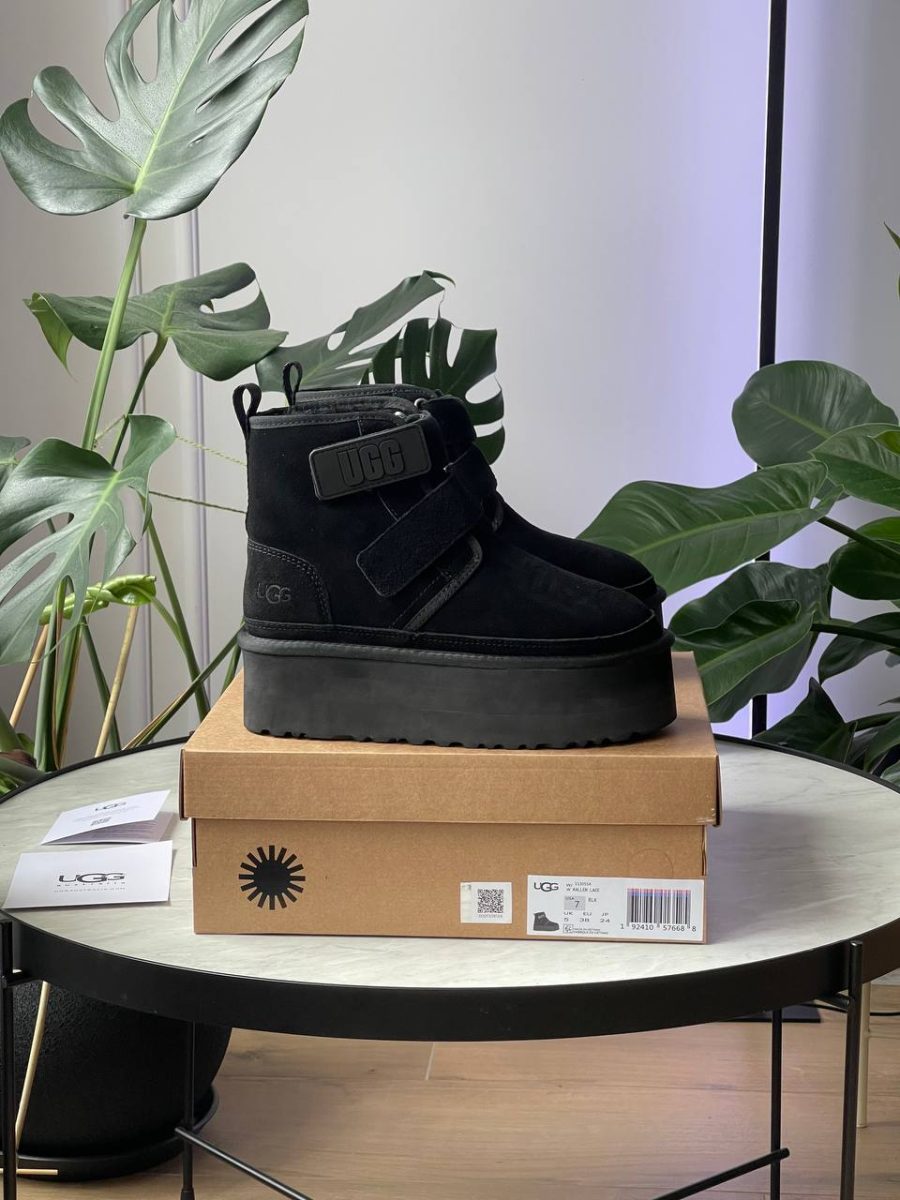Ботинки UGG Neumel Platform Chukka Black