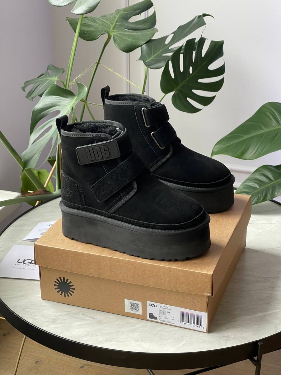 Ботинки UGG Neumel Platform Chukka Black