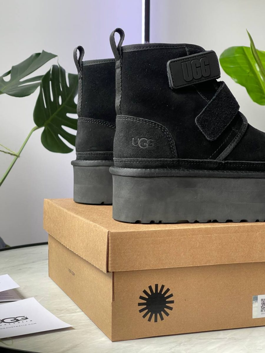 Ботинки UGG Neumel Platform Chukka Black