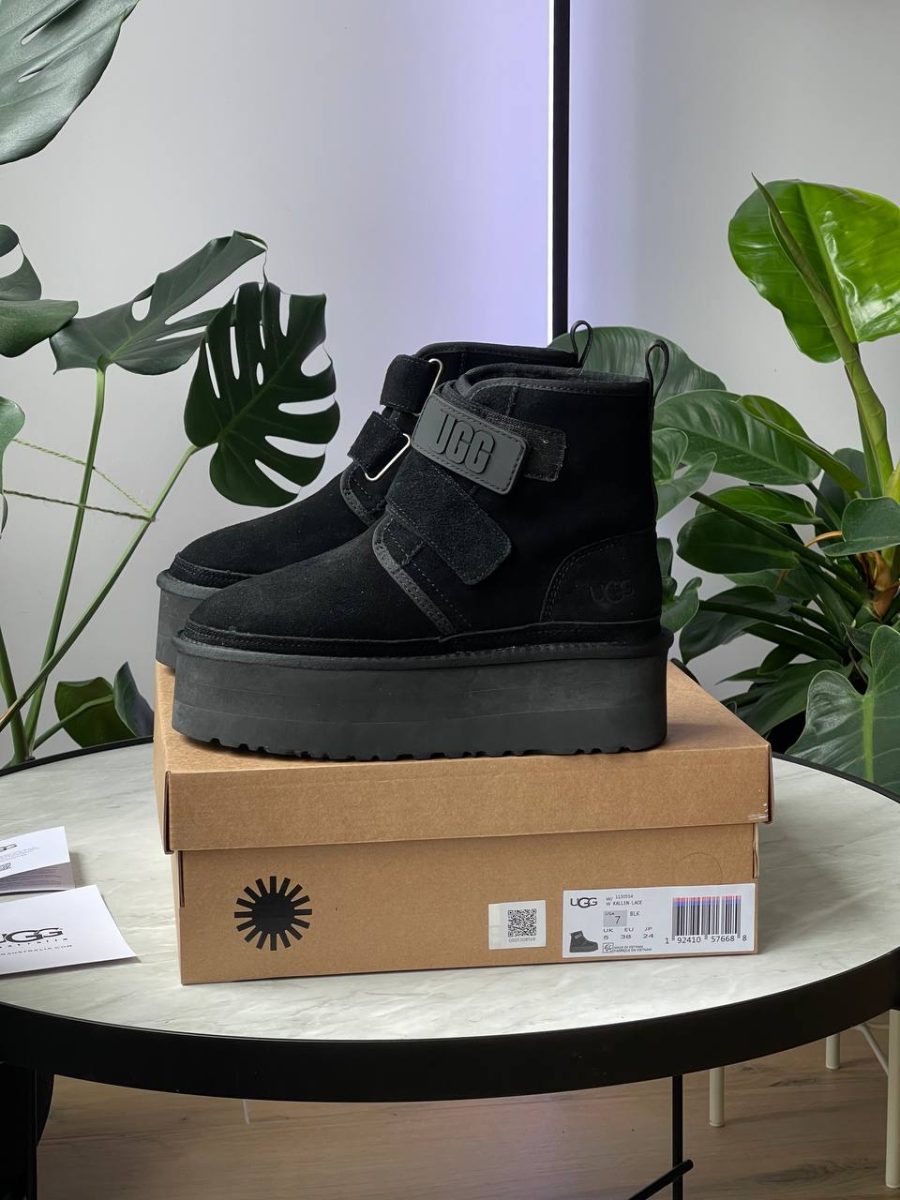 Ботинки UGG Neumel Platform Chukka Black