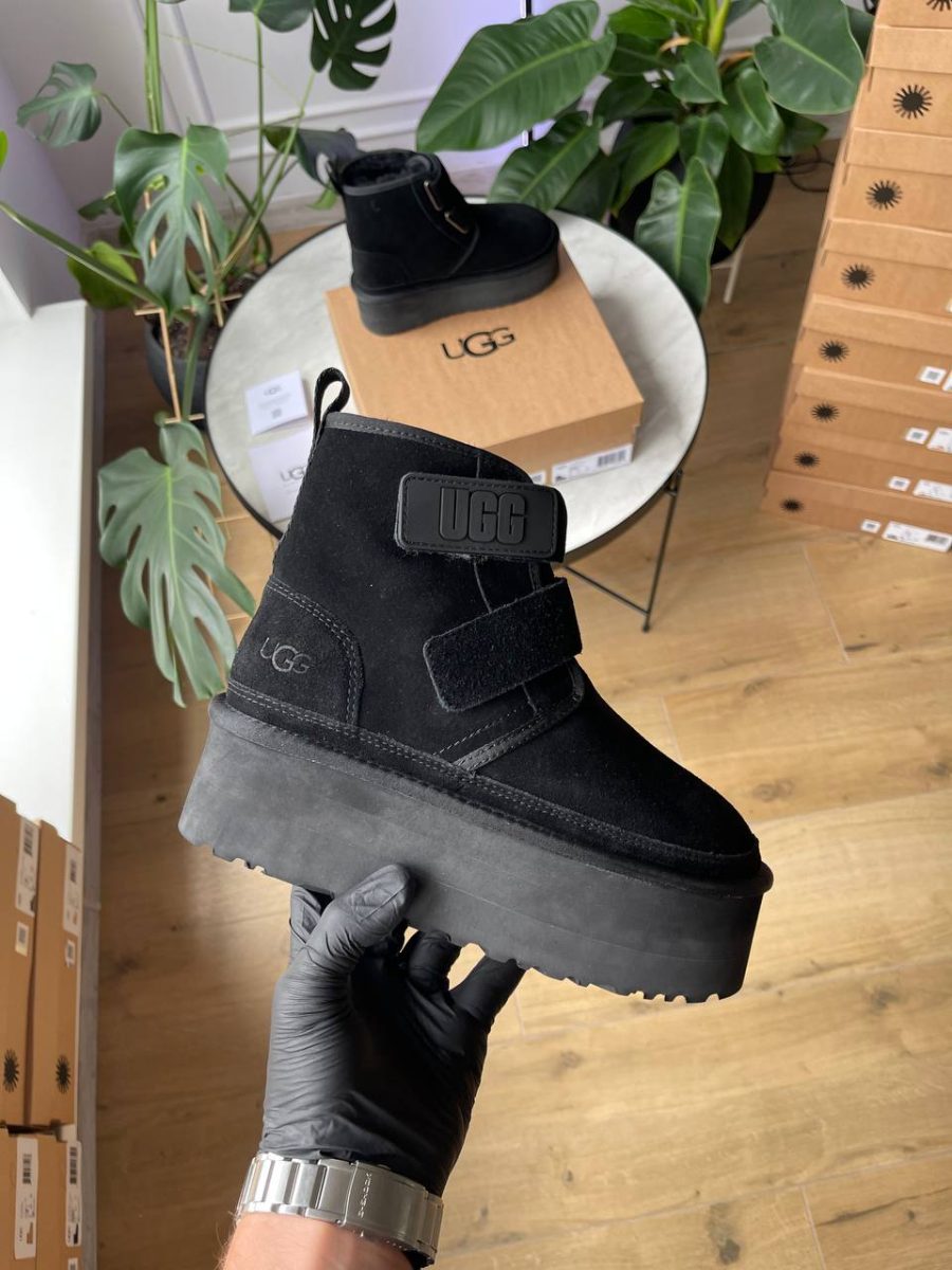 Ботинки UGG Neumel Platform Chukka Black