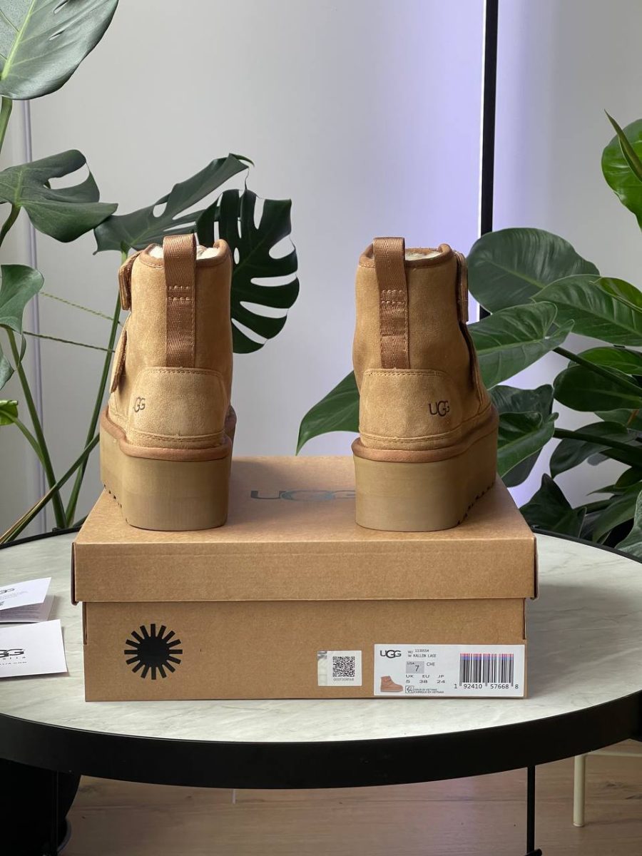 Ботинки UGG Neumel Platform Chukka Chestnut