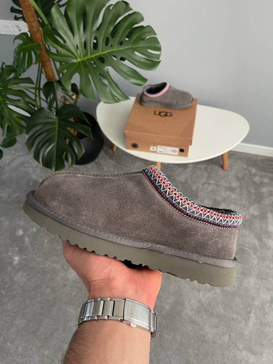 Тапочки UGG Tasman Slipper Dark Grey