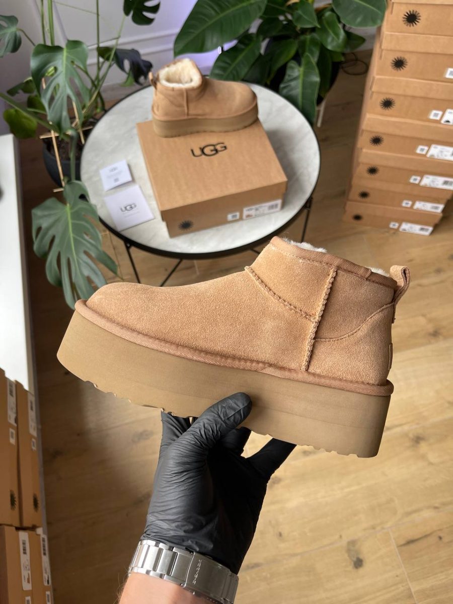 Ботинки UGG Ultra Mini Platform Chestnut
