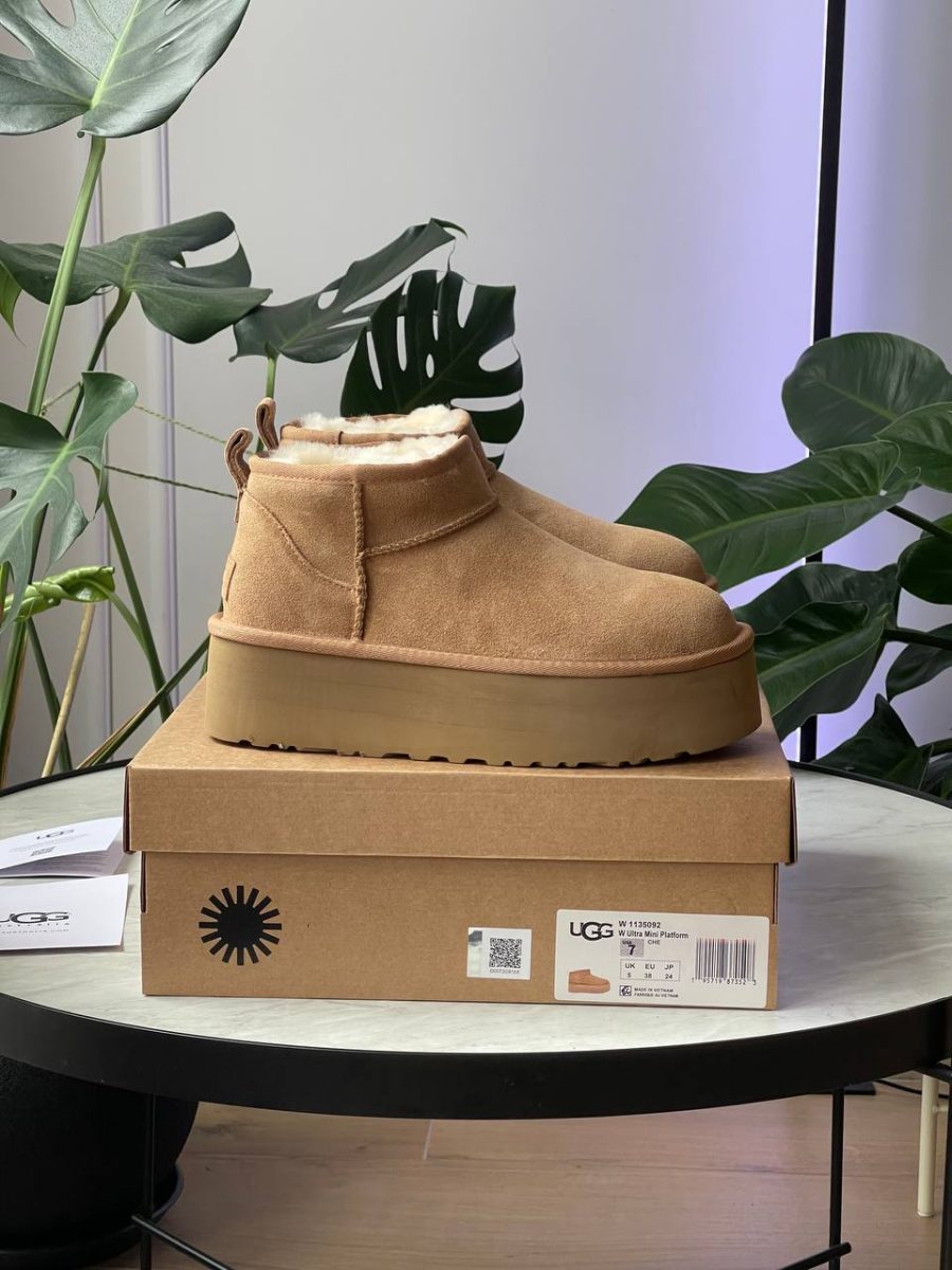Ботинки UGG Ultra Mini Platform Chestnut