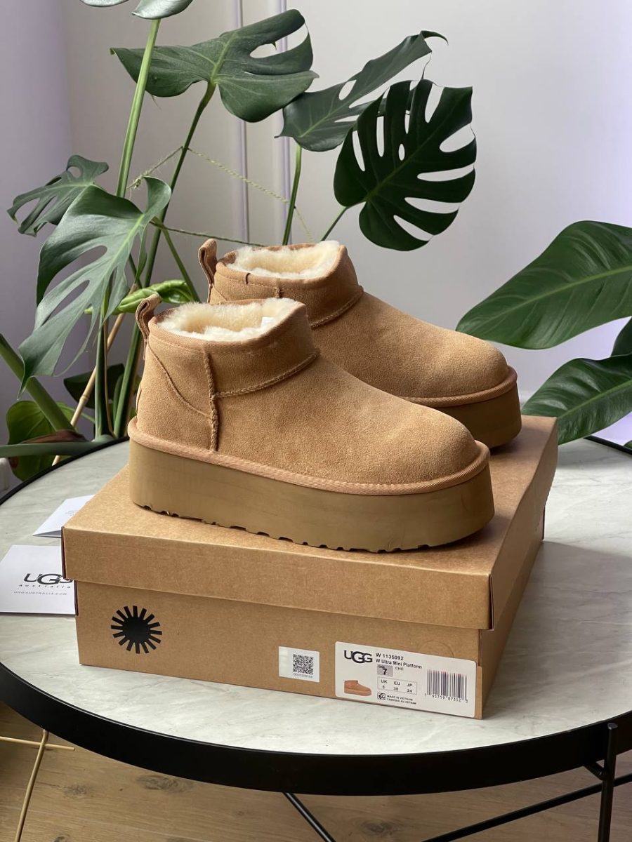 Ботинки UGG Ultra Mini Platform Chestnut