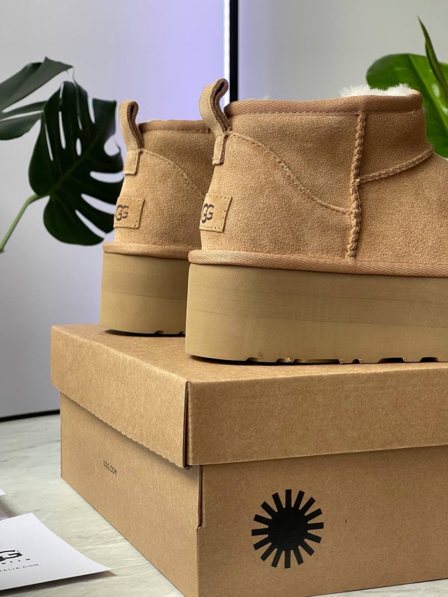 Ботинки UGG Ultra Mini Platform Chestnut