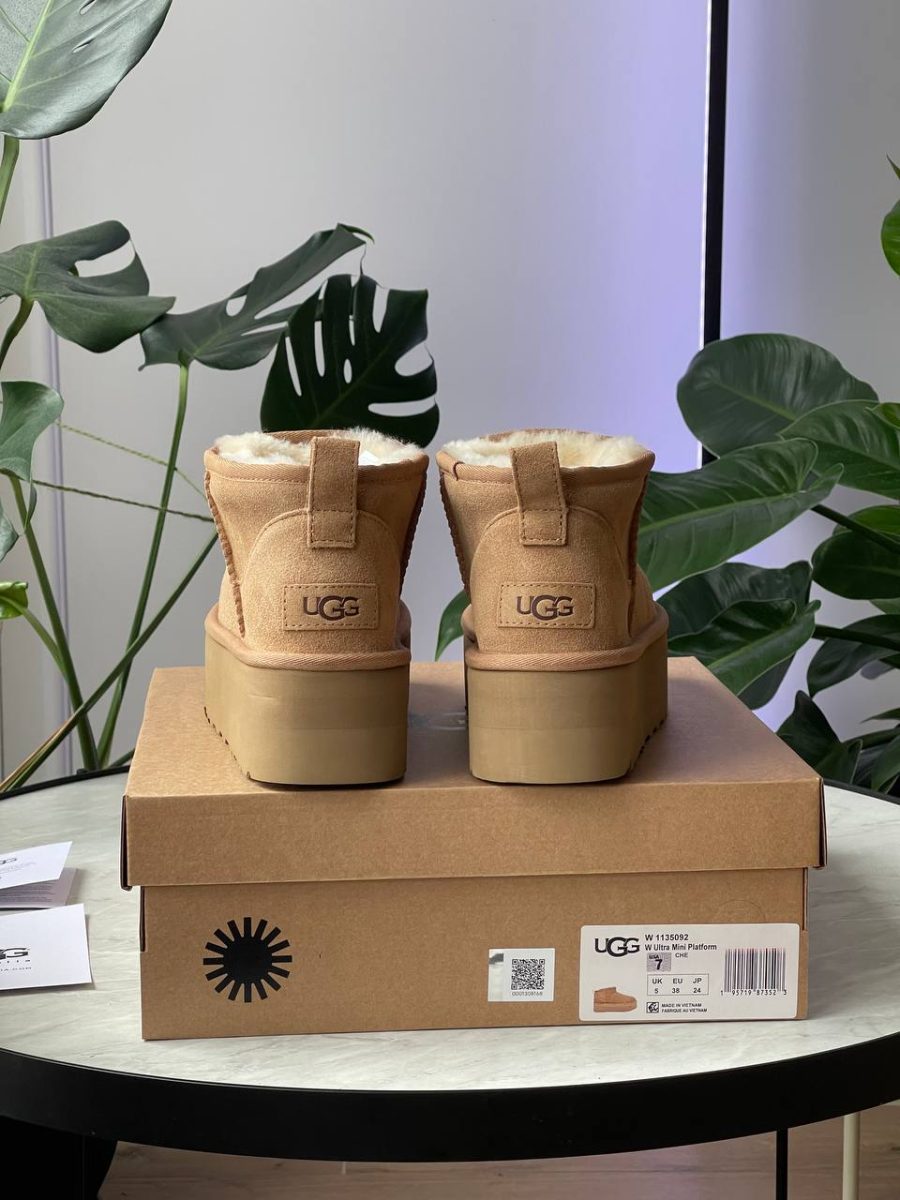 Ботинки UGG Ultra Mini Platform Chestnut