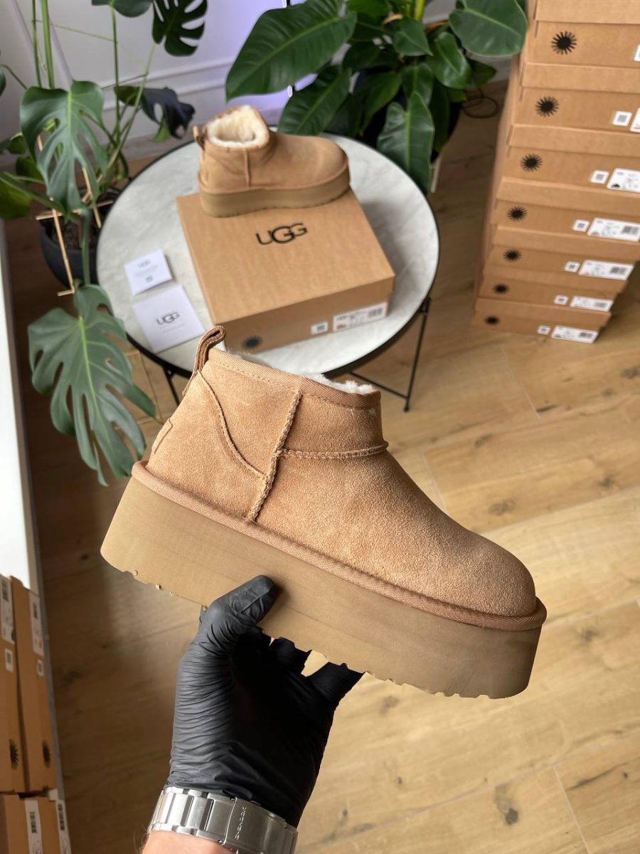 Ботинки UGG Ultra Mini Platform Chestnut