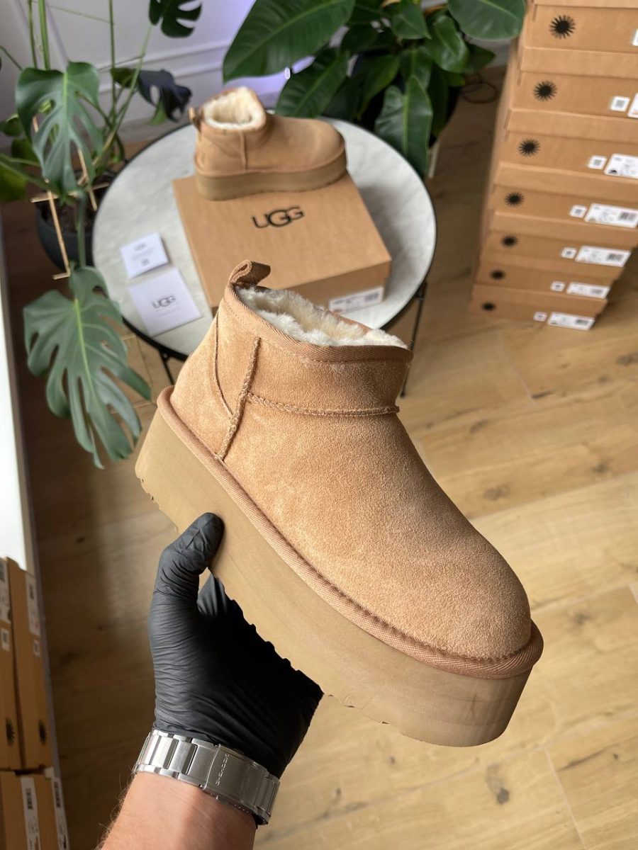 Ботинки UGG Ultra Mini Platform Chestnut