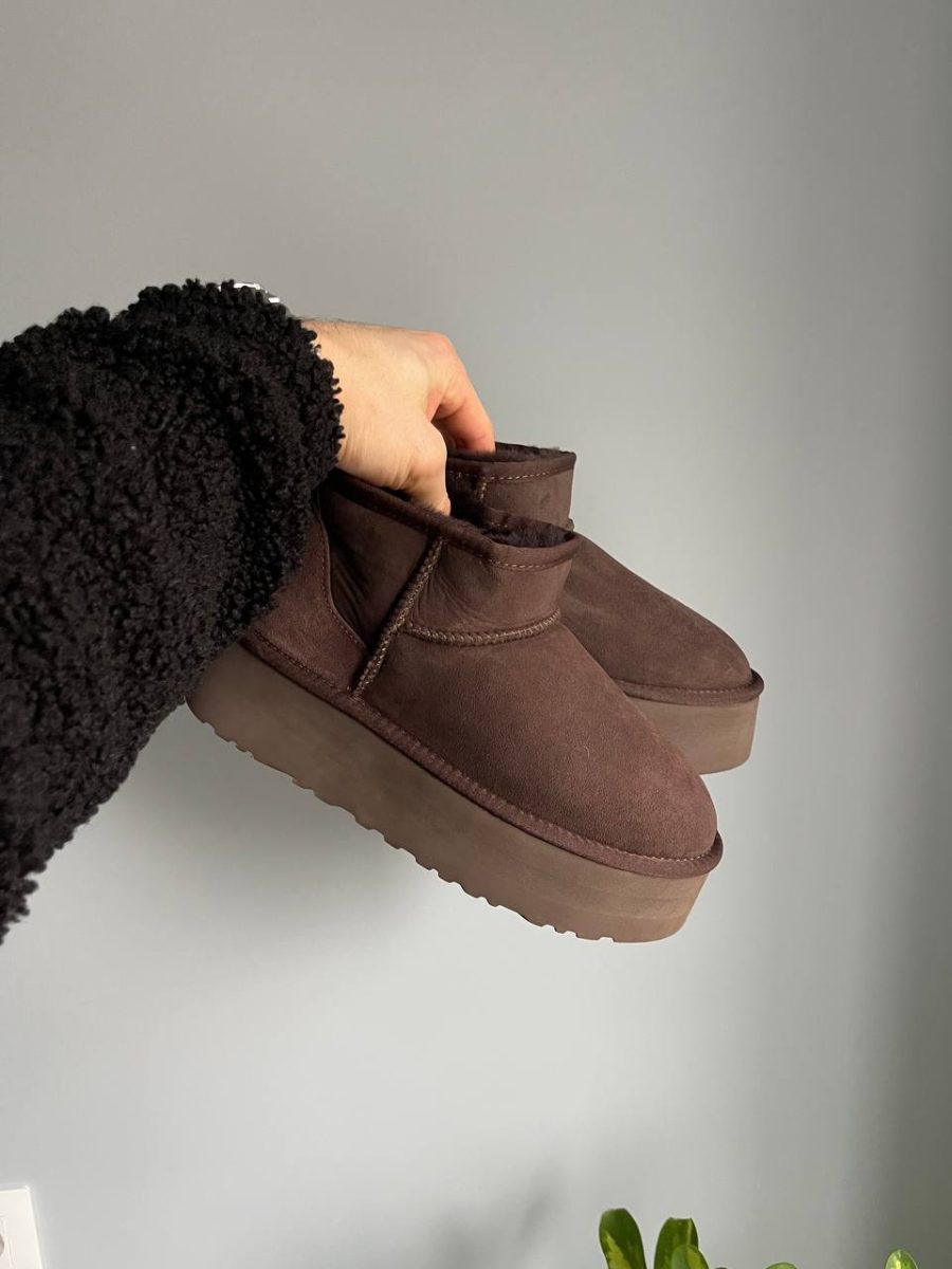 Черевики UGG Ultra Mini Platform Chocolate