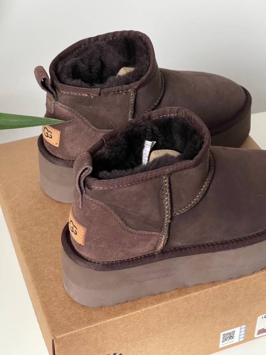 Черевики UGG Ultra Mini Platform Chocolate