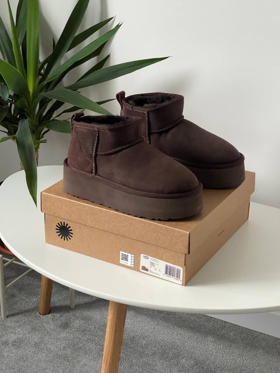 Черевики UGG Ultra Mini Platform Chocolate
