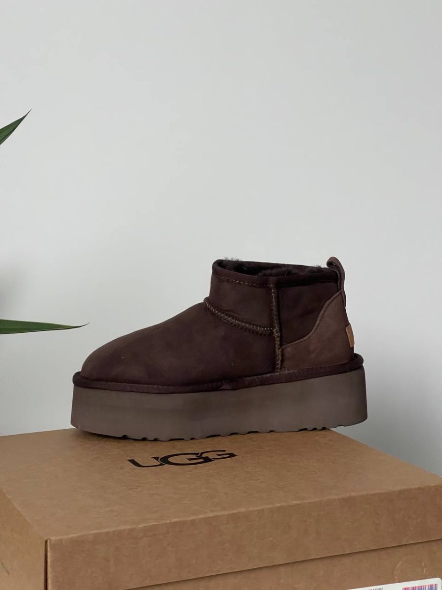 Черевики UGG Ultra Mini Platform Chocolate
