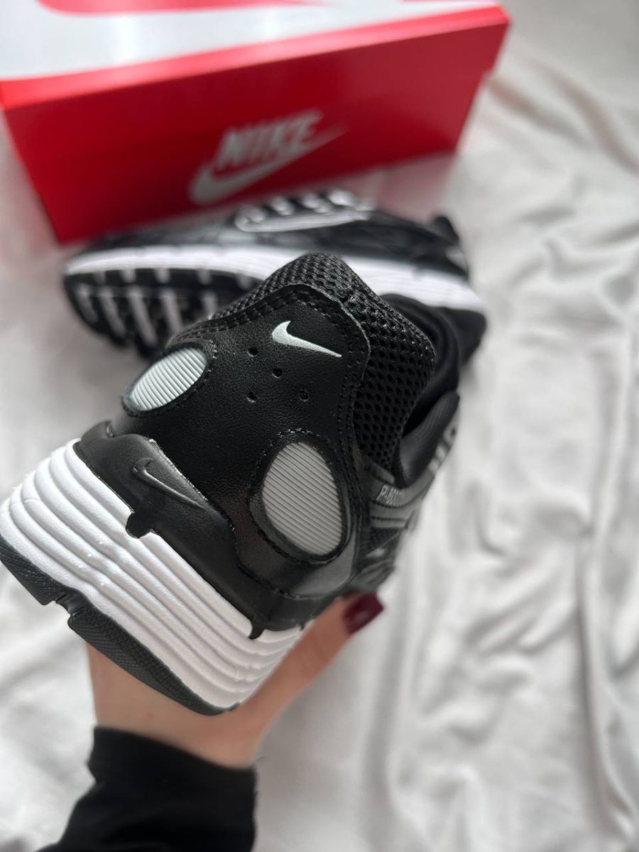 Кроссовки Nike P-6000 Black Metallic Silver
