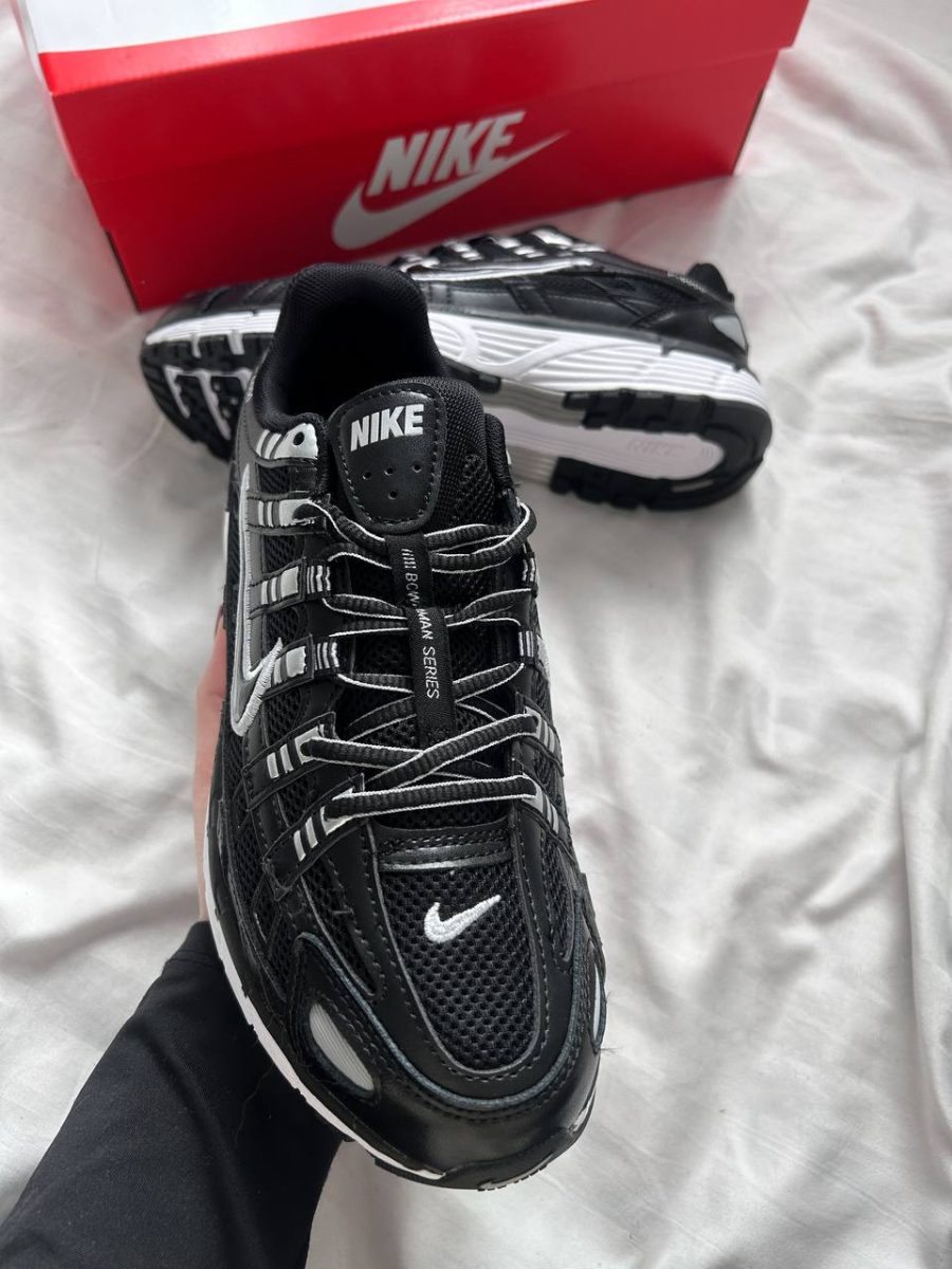 Кроссовки Nike P-6000 Black Metallic Silver