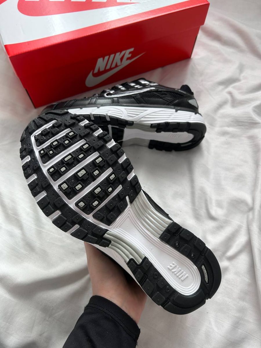 Кроссовки Nike P-6000 Black Metallic Silver
