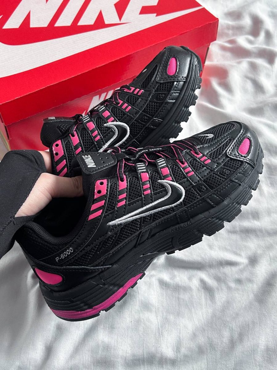 Кроссовки Nike P-6000 Black Pink Blast